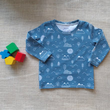 Load image into Gallery viewer, Blue Mountain Long Sleeve Top & Pants Set