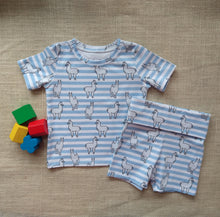 Load image into Gallery viewer, Logan Short Sleeve Top &amp; Shorts Set

