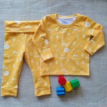 Load image into Gallery viewer, Yellow Mountain Long Sleeve Top &amp; Pants Set
